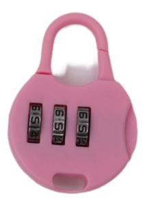 Penar pentru fete R6007, compartimente multiple, cu cifru, 22x10x4cm, Roz - Img 11