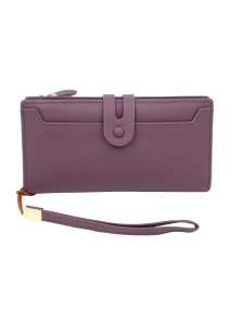 Portofel de damă din piele naturală Hassion R12 violet - Img 10