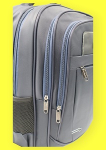 Rucsac cu trei compartimente R998211, impermeabil, 42x33x24cm, Bleumarin - Img 6