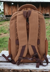 Rucsac Din Material Texil Tip In, RM23301, 45X32X17cm, Maro - Img 2