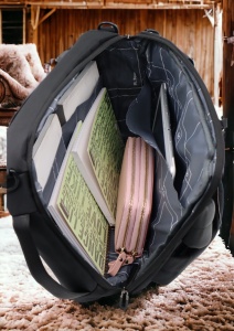 Rucsac multifunctional R1618, 42x28x17cm, Bleumarin - Img 10