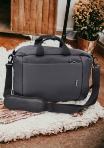 Rucsac multifunctional R1618, 42x28x17cm, Gri - Img 8