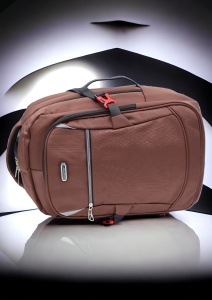 Rucsac pentru laptop R1912B, Maro, impermeabil, 48x32x15cm - Img 7