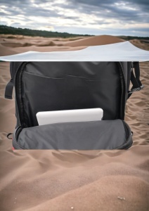 Rucsac pentru laptop R1912B, negru, impermeabil, 48x32x15cm - Img 11