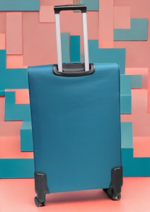 Troler My Travel R001, dimensiune mare 28", 4 roti pivotante, 70x47x32cm, Turcoaz - Img 3