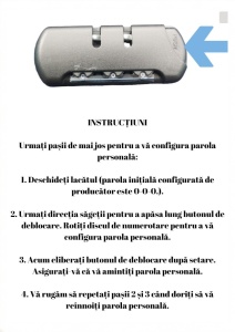 Troler My Travel R001, dimensiune medie 24", 4 roti pivotante, 60x40x26cm, Negru - Img 9