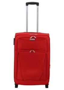 Troler My Travel R03, Dimensiune Medie 24", 61x40x27cm, Rosu