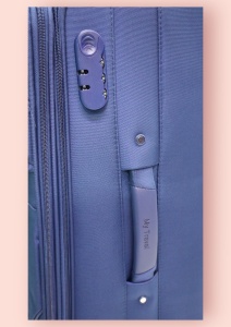 Troler My Travel R134, dimensiune mare 28", 70x47x26cm bleumarin - Img 9