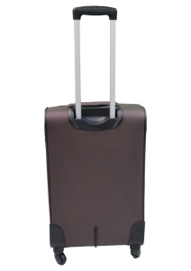Troler My Travel R284A, dimensiune medie 24", 60x42x27cm, maro - Img 3