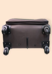 Troler My Travel R284A, dimensiune mica 20", 50x36x25cm, maro - Img 7