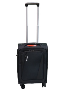Troler My Travel R284A, dimensiune mica 20", 50x36x25cm, negru