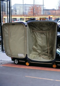 Troler My Travel R336, dimensiune mica 20", 49x37x20cm, bleumarin - Img 8