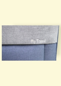 Troler My Travel R346, dimensiune mica 20", 50x36x22cm, bleumarin - Img 5