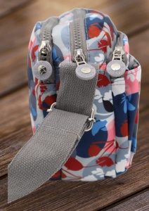 Geanta de umar femei R546 mini, comoda, material rezistent, 24x18x10cm - Img 3