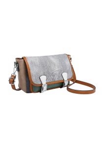 Geanta de umar tip postas, multicolor, piele ecologica, R28760 - Img 7
