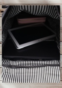 Geanta de voiaj multifunctionala tip rucsac R1219, 44x30x21cm, Negru - Img 7