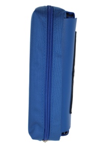 Penar pentru baieti R7233, model elicopter, doua compartimente, material textil, 20x10x6cm, Albastru - Img 3