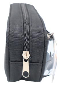 Penar pentru baieti R7246, doua compartimente, material impermeabil, 20x10x6cm, Negru - Img 4