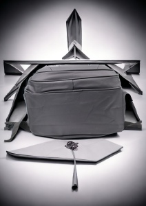 Rucsac cu trei compartimente R998211, impermeabil, 42x33x24cm, Negru - Img 7