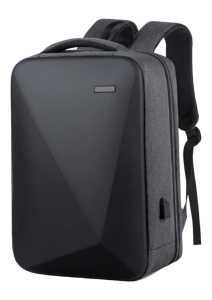 Rucsac multifunctional cu port incarcare USB R103, impermeabil, unisex, antifurt, 44x30x17cm, Gri