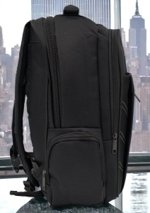 Rucsac pentru laptop R998155, negru, 49x35x21cm, bretele intarite si sistem de prindere pe troler - Img 3
