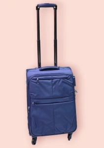Troler My Travel R134, dimensiune mica 20", 50x35x22cm, bleumarin