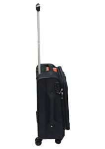 Troler My Travel R284A, dimensiune mica 20", 50x36x25cm, negru - Img 2