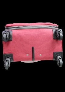 Troler My Travel R346, dimensiune mare 28", 70x46x27cm, rosu - Img 6