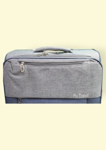 Troler My Travel R346, dimensiune mica 20", 50x36x22cm, bleumarin - Img 6