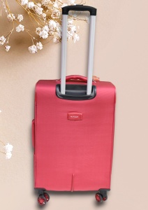 Troler My Travel R412, dimensiune medie 24", 60x41x27cm, rosu - Img 3