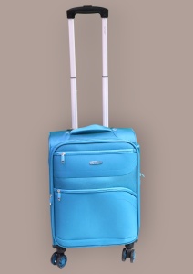 Troler My Travel R412, dimensiune mica 20", 49x35x23cm , turcoaz