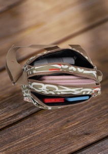Geanta de umar femei R545 mini, comoda, material rezistent, 24x18x10cm - Img 6