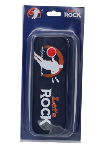 Penar pentru baieti Let's Rock R7256, doua compartimente, material textil impermeabil, 20x10x6cm, Bleumarin - Img 7