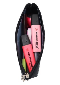 Penar pentru baieti R709, breloc detasabil, material impermeabil, 20x9x4cm, Negru - Img 9
