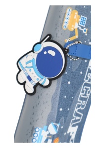 Penar pentru baieti Spacecraft R704, un singur compartiment, 20x9x4cm, Albastru - Img 6
