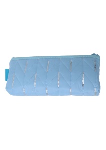 Penar pentru fete cu paiete si cusaturi aplicate R143, 21x10x4cm, Bleu - Img 2