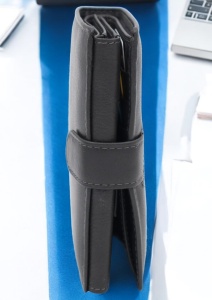 Portofel barbatesc din piele naturala R60277 gri - Img 3