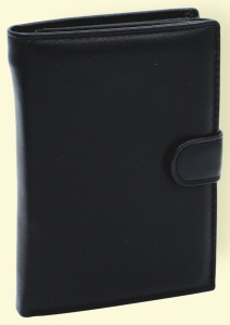 Portofel barbatesc din piele naturala R60277 negru