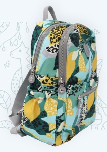 Rucsac din material impermeabil, bretele reglabile si maner R663, 32x27x13cm, - Img 2