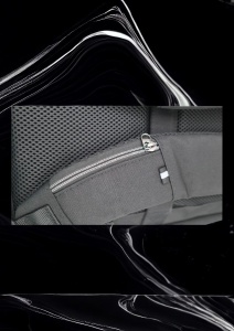 Rucsac multifunctional cu port incarcare USB R103, impermeabil, unisex, antifurt, 44x30x17cm, Negru - Img 9