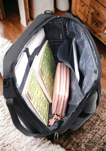 Rucsac multifunctional R1618, 42x28x17cm, Gri - Img 10