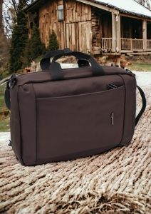 Rucsac multifunctional R1618, 42x28x17cm, Maro - Img 6
