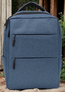 Rucsac Pentru Laptop Cu Mufa USB R1112, 43x31x15cm, Bleumarin