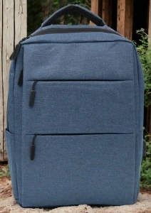 Rucsac Pentru Laptop Cu Mufa USB R1112, 43x31x15cm, Bleumarin