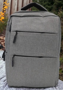 Rucsac Pentru Laptop Cu Mufa USB R1112, 43x31x15cm, Gri