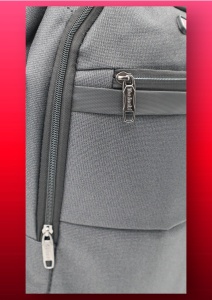 Rucsac pentru laptop R23381, negru, 48x31x20cm, bretele intarite si sistem de prindere pe troler - Img 8