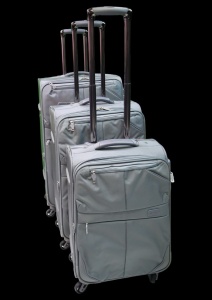 Set de trolere My Travel R134, 3 dimensiuni 20", 24", 28", gri