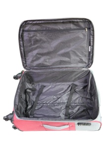 Set de trolere My Travel R346, 3 dimensiuni 20", 24", 28", rosu - Img 7