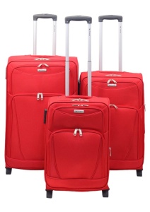 Set Trolere My Travel R03, Trei Dimensiuni, 20", 24", 28", Rosu - Img 2