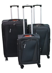 Set trolere My Travel R284A, 3 dimensiuni 20", 24", 28", black - Img 2